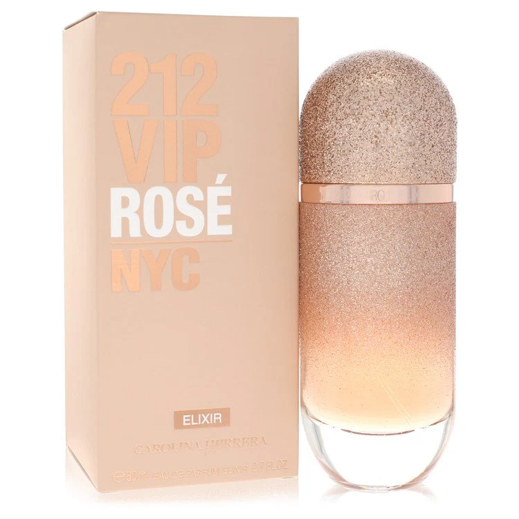 212 Vip Rose Elixir Carolina Herrera Eau De Parfum Spray 2.7 Oz For Women