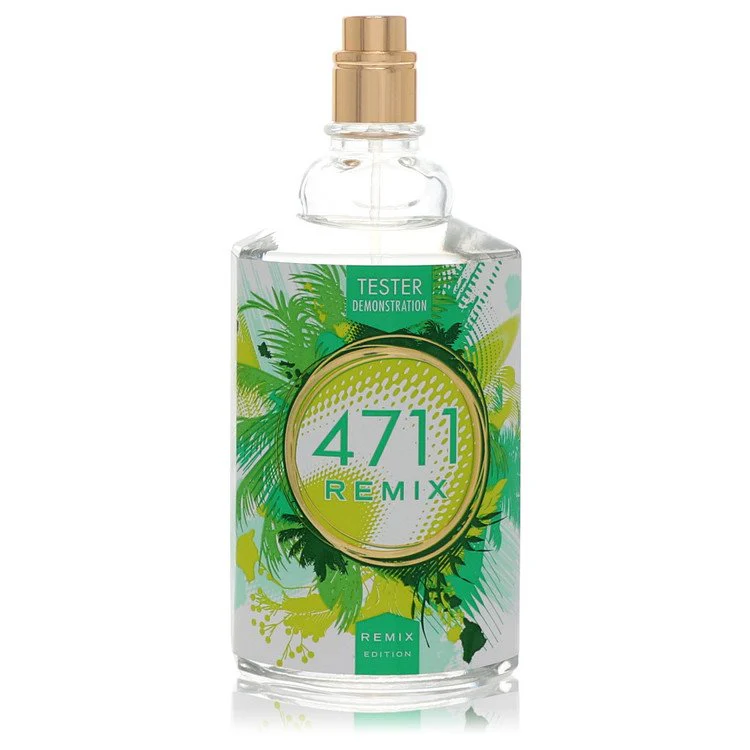 4711 Remix Green Oasis Eau De Cologne Spray Unisex Tester 3.4 Oz for Men