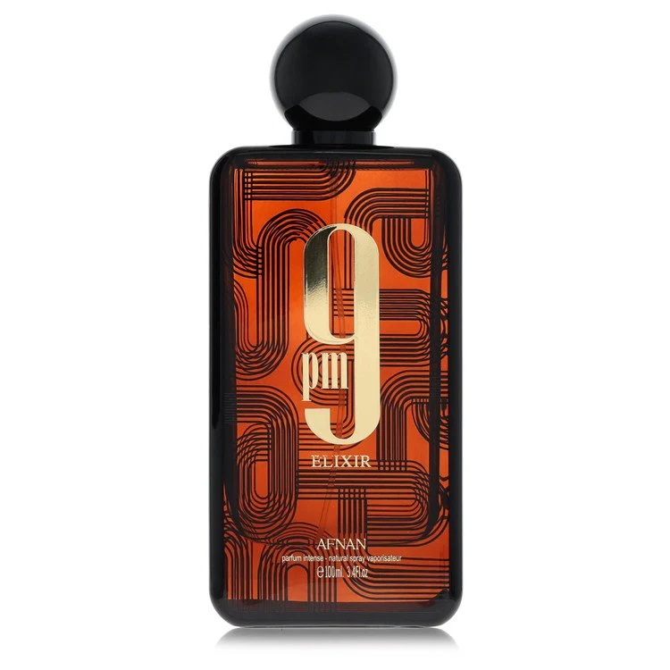 Afnan 9Pm Elixir Intense Parfum Spray Unisex 3.4 Oz