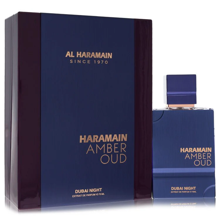 Al Haramain Amber Oud Dubai Night Extrait De Parfum Spray 2.53 Oz For Men