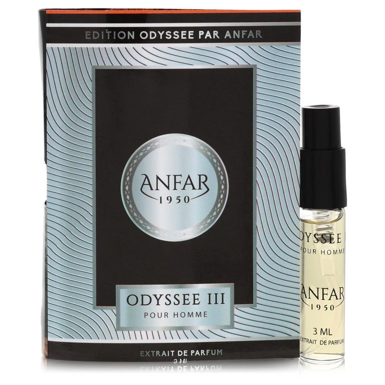 Anfar Odyssee Iii by Anfar Vial Sample Point One Ounce for Men