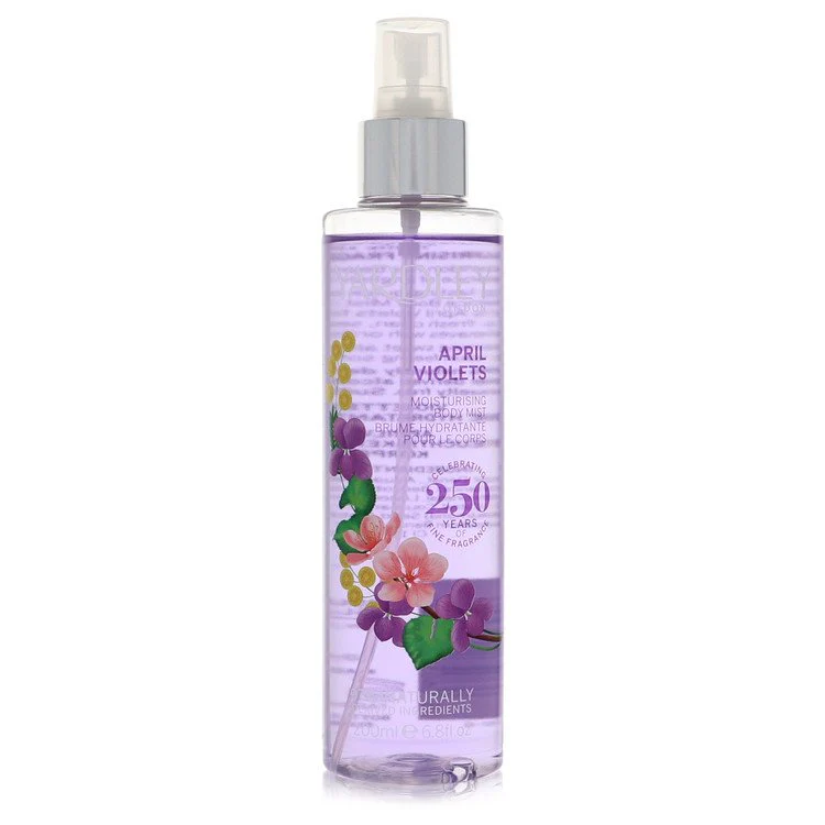 April Violets by Yardley London Body Mist 6.8 oz for Women