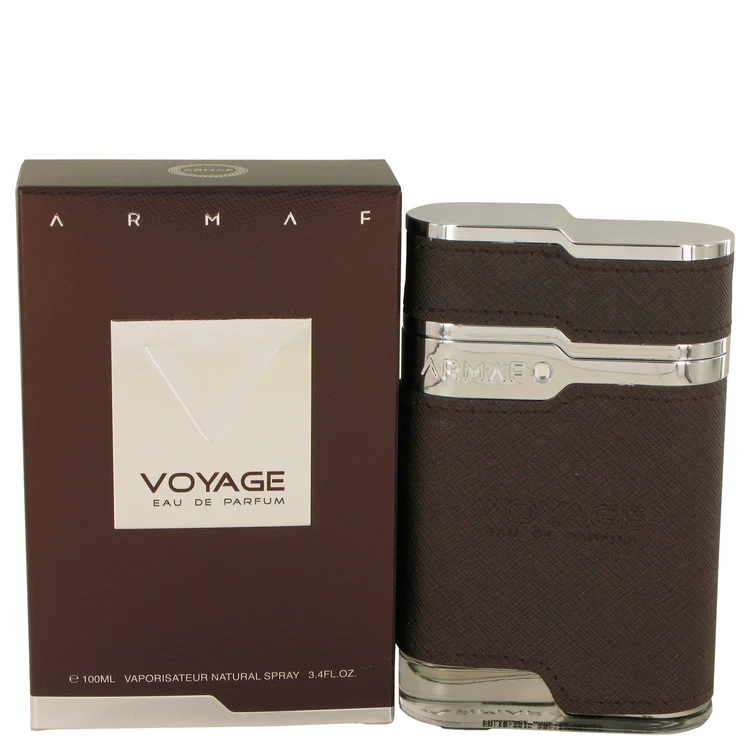 Armaf Voyage Brown Eau de Parfum Spray for Men Warm Spicy Cardamom Cinnamon Sage