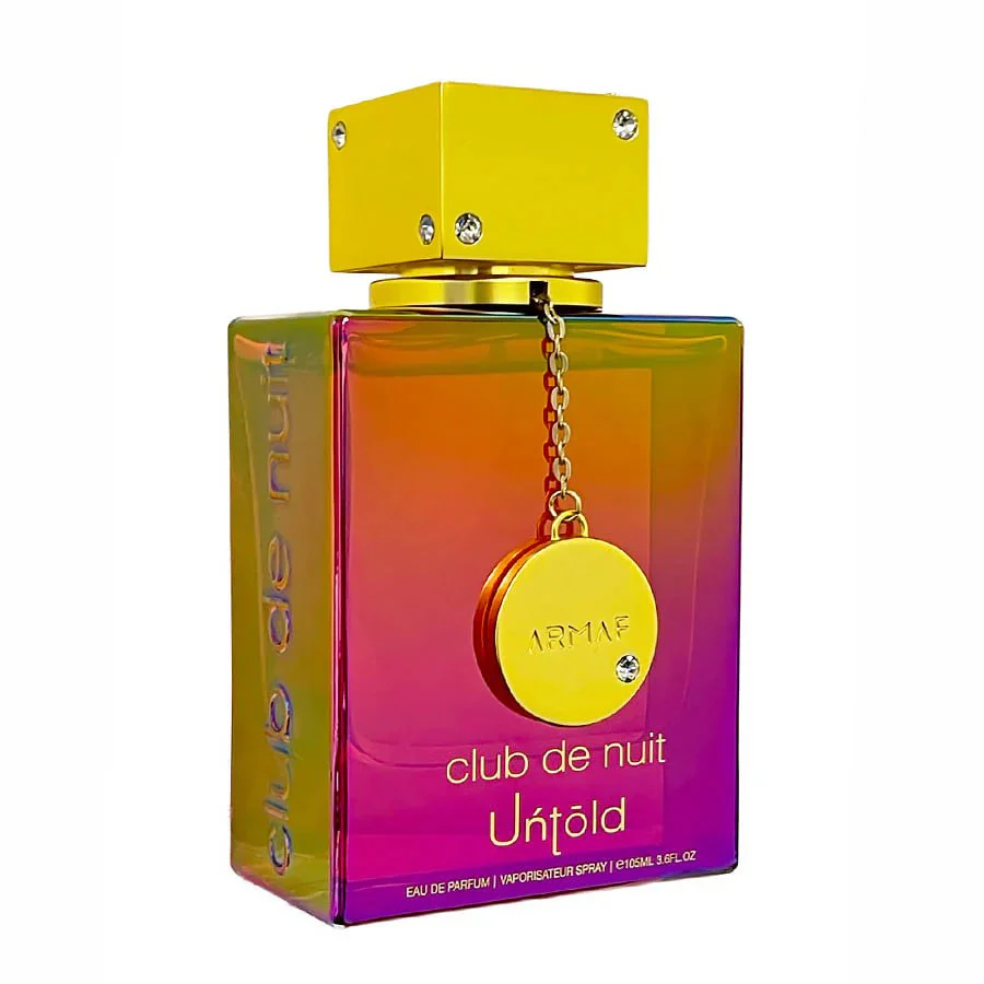 Club De Nuit Untold by Armaf Eau De Parfum Spray Unisex for Women (Sample)