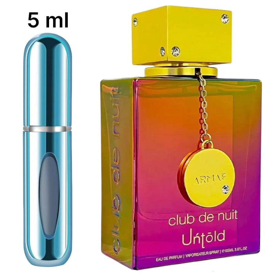 Club De Nuit Untold by Armaf Eau De Parfum Spray Unisex for Women (Sample) - Image 5