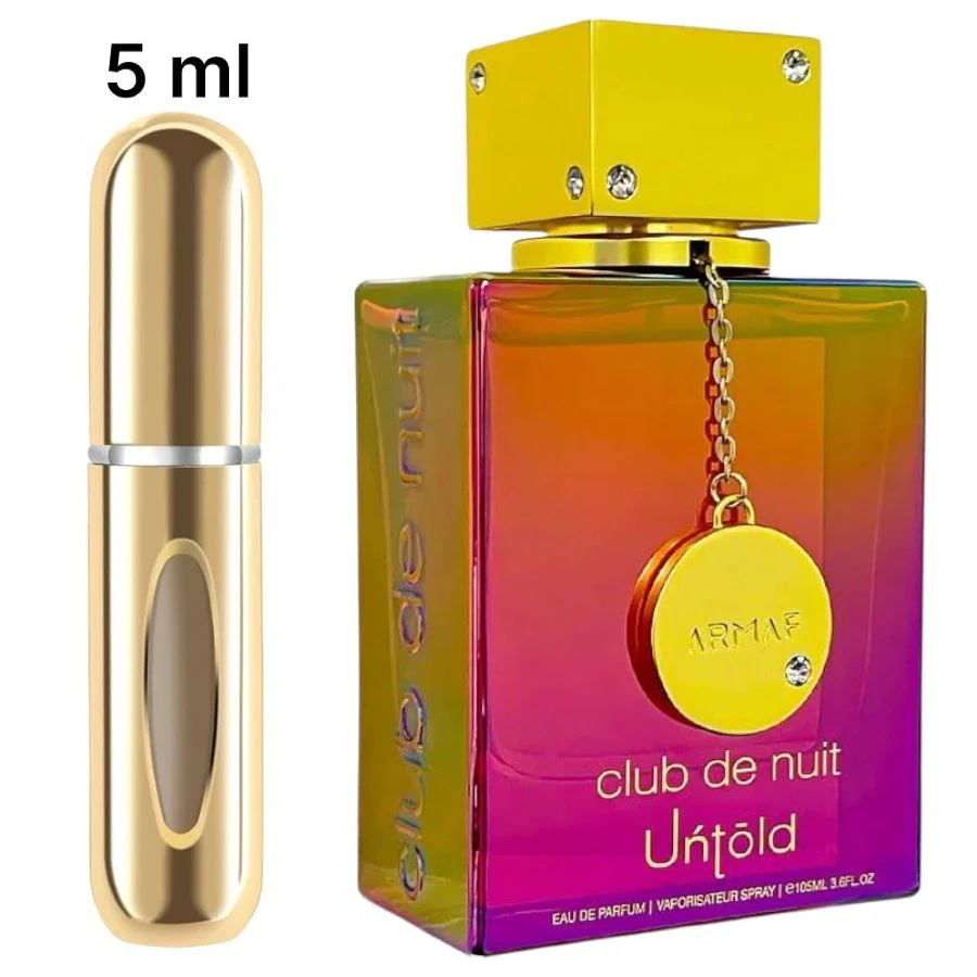 Club De Nuit Untold by Armaf Eau De Parfum Spray Unisex for Women (Sample) - Image 7