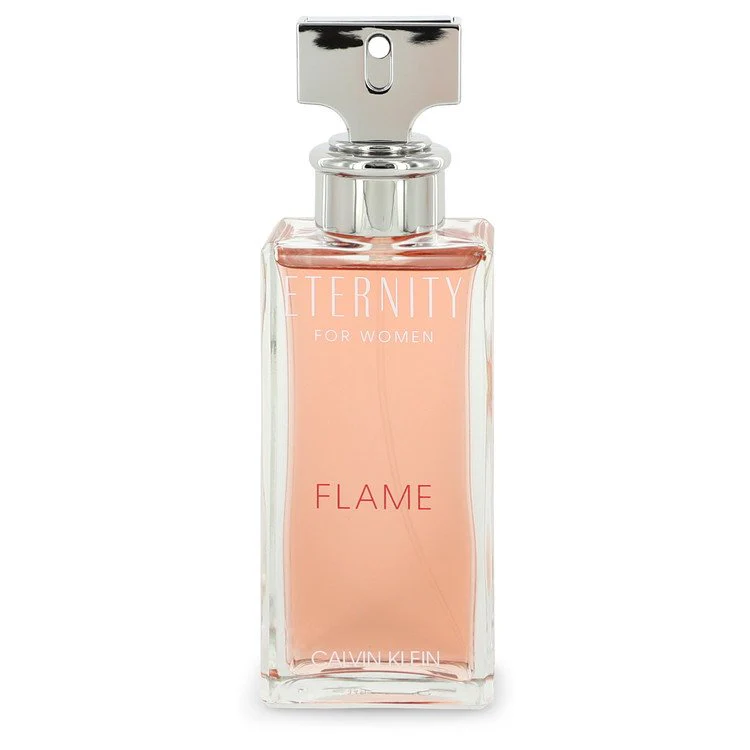Eternity Flame by Calvin Klein Eau de Parfum Spray Unboxed 3.4 oz for Women