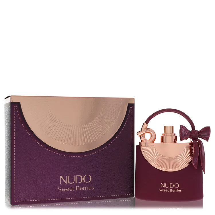 Fragrance World Nudo Sweet Berries Eau De Parfum Spray Unisex 3.4 Ounce for Women