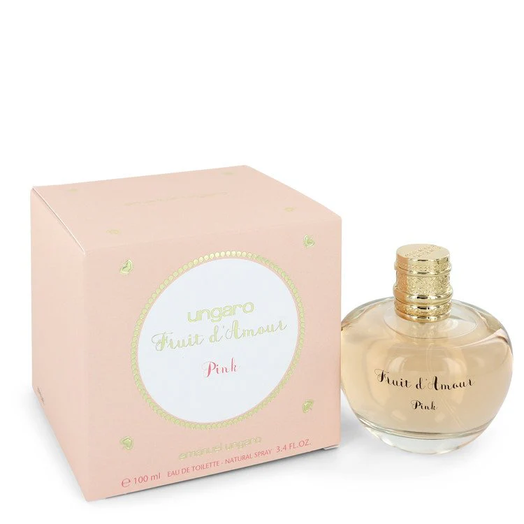 Ungaro Fruit D'amour Pink by Ungaro Eau De Toilette Spray for Women - Image 3