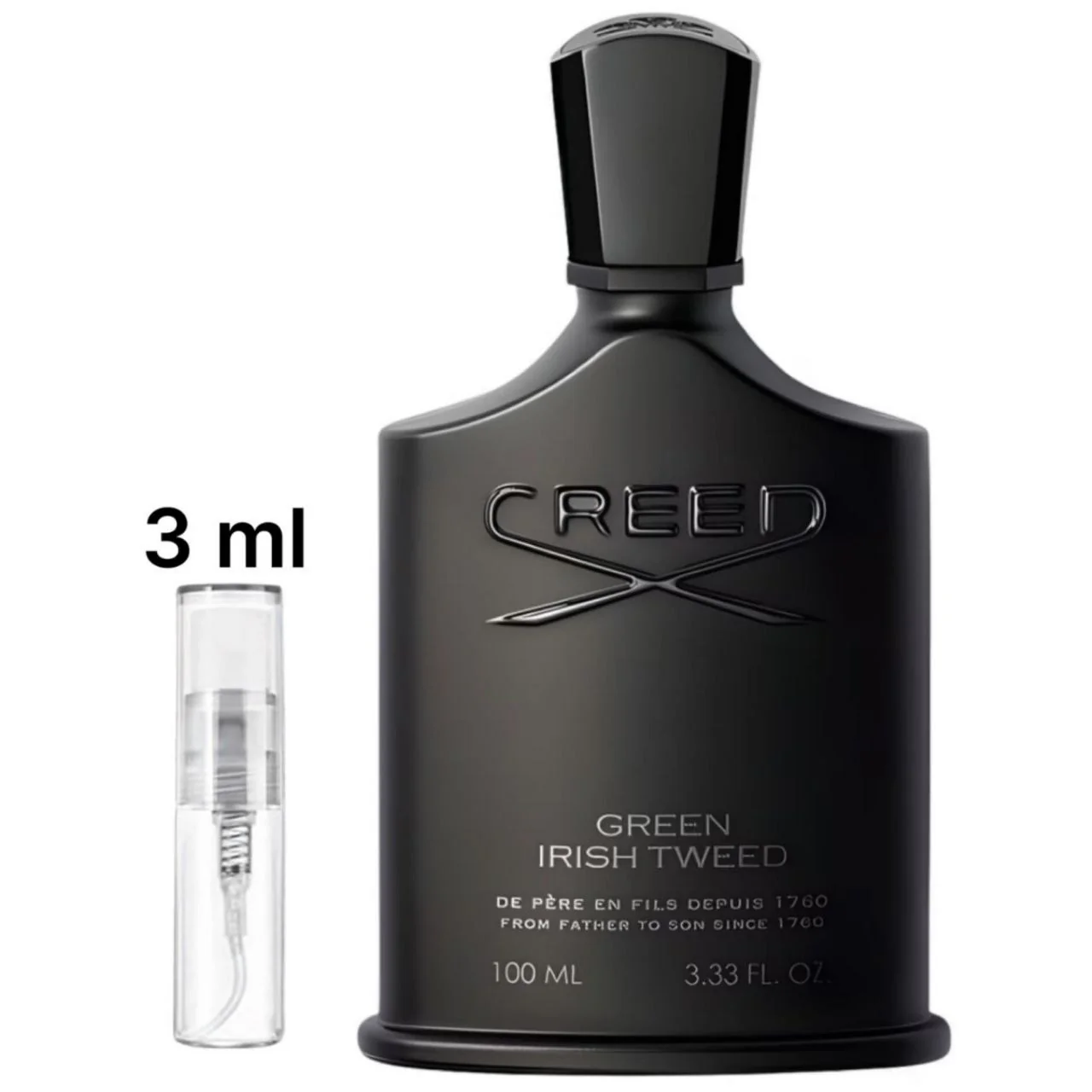 Green Irish Tweed by Creed Eau De Parfum Spray for Men (Sample) - Image 2
