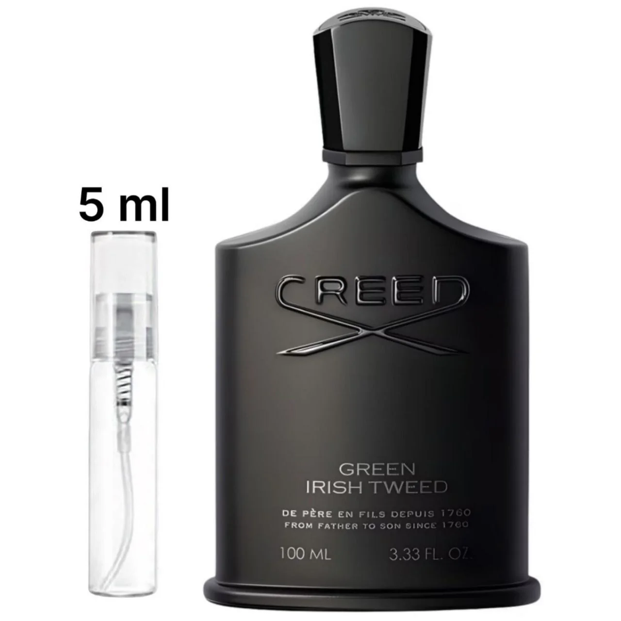 Green Irish Tweed by Creed Eau De Parfum Spray for Men (Sample) - Image 3