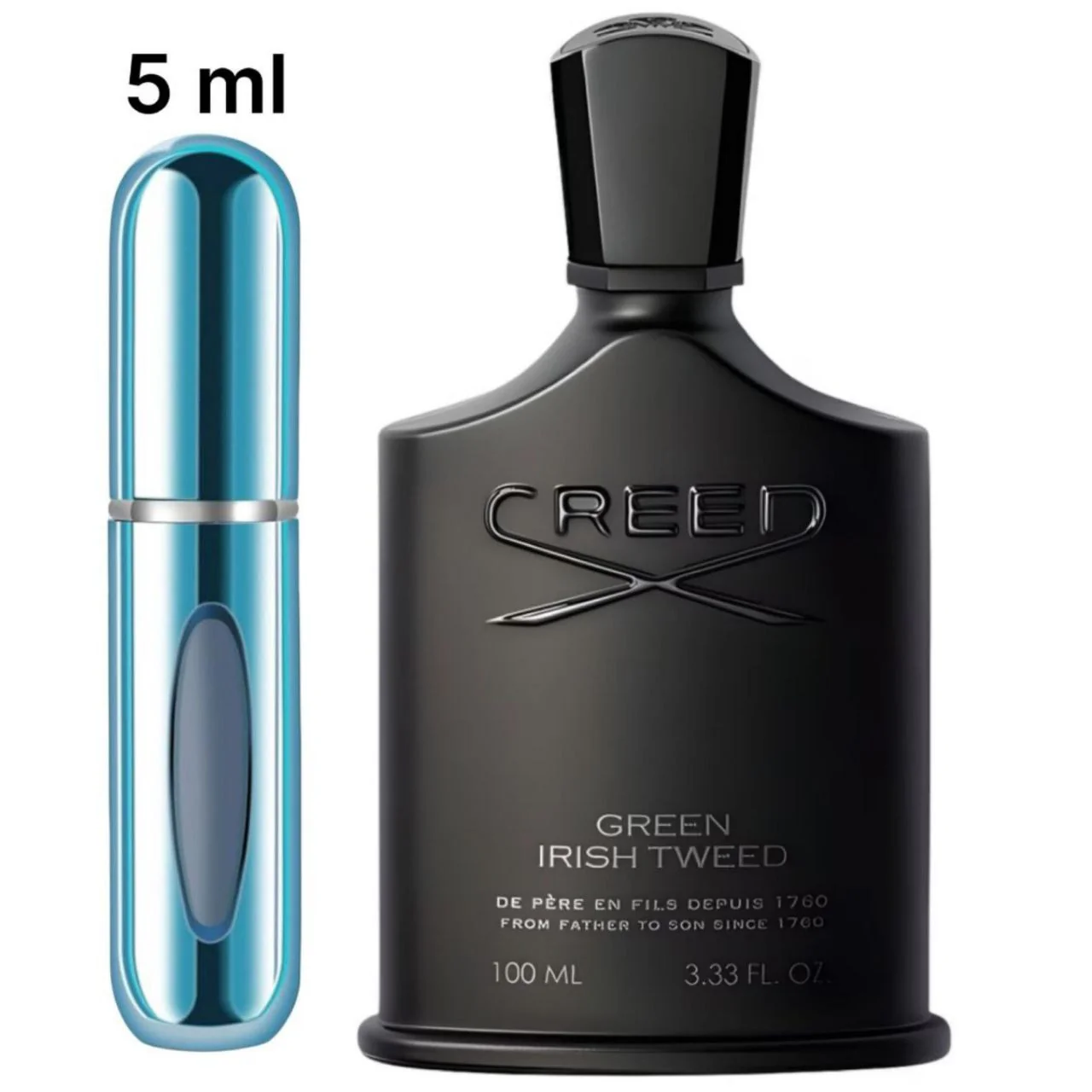 Green Irish Tweed by Creed Eau De Parfum Spray for Men (Sample) - Image 5