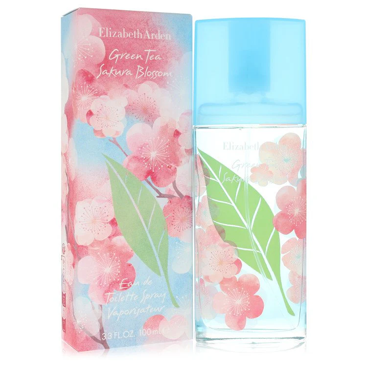Green Tea Sakura Blossom Elizabeth Arden Eau De Toilette Spray 3.3 Oz for Women