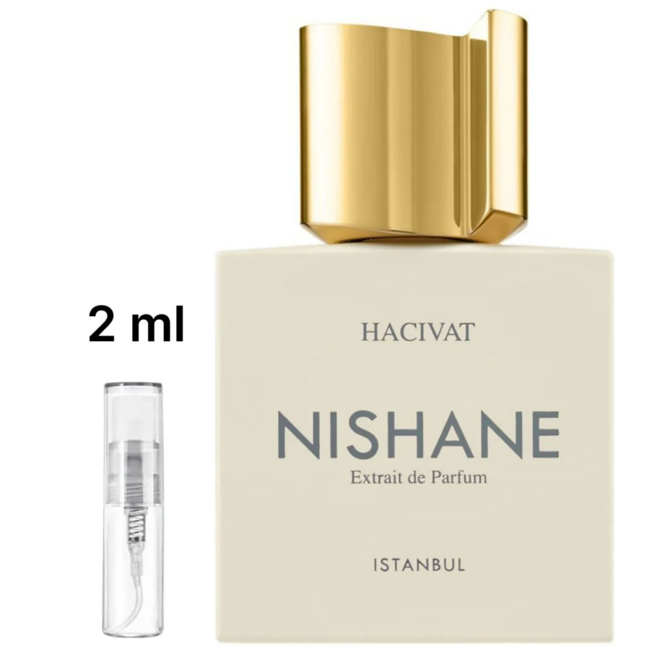 Hacivat by Nishane Extrait De Parfum Spray for Men (Sample) - Image 2