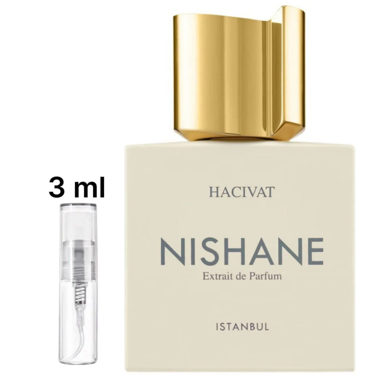 Hacivat by Nishane Extrait De Parfum Spray for Men (Sample) - Image 3