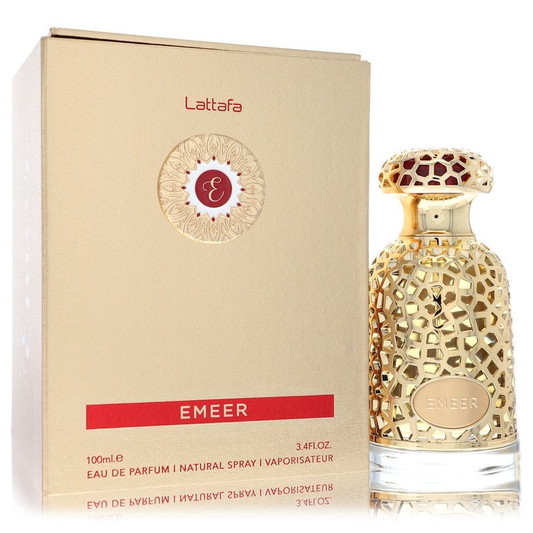 Lattafa Emeer by Lattafa Eau De Parfum Spray (Unisex Unboxed) 3.4 oz for Men