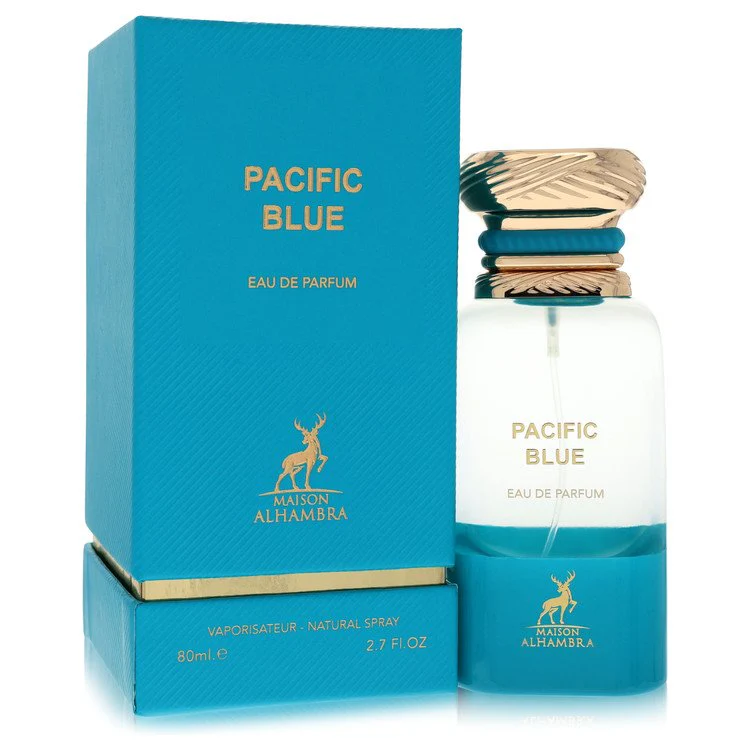 Maison Alhambra Pacific Blue Eau De Parfum Spray Unisex 2.7 Oz for Women