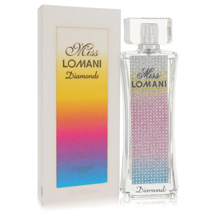 Miss Lomani Diamonds by Lomani Eau De Parfum Spray 3.3 oz for Women