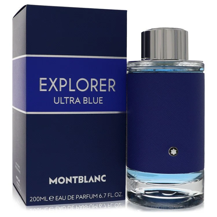 Montblanc Explorer Ultra Blue Eau De Parfum Spray 6.7 Ounce For Men
