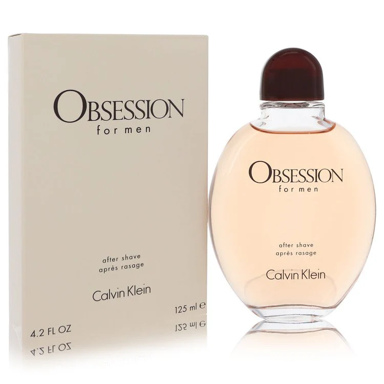 Obsession By Calvin Klein After Shave 4 Oz For Men Refreshing Oriental Woody Fragrance