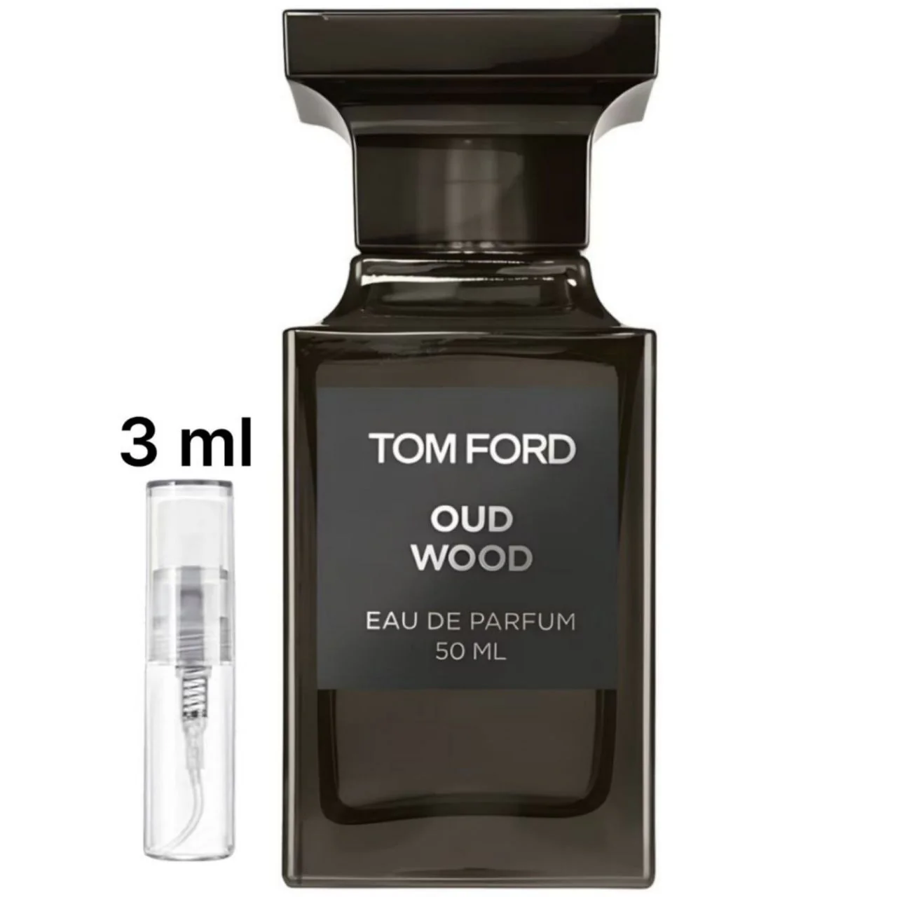 Oud Wood by Tom Ford Eau De Parfum Spray Unisex (Sample) - Image 2