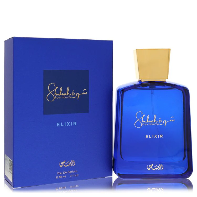 Rasasi Shuhrah Elixir by Rasasi Eau De Parfum Spray 3.0 oz for Men