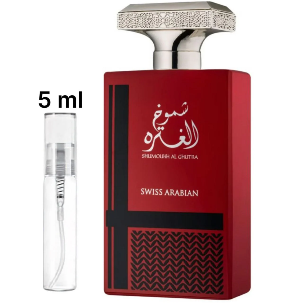 Shumoukh Al Ghutra by Swiss Arabian Eau De Parfum Spray for Men (Sample) - Image 4