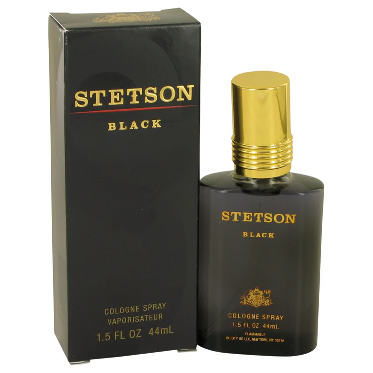 Stetson Black By Coty Cologne Spray For Men 1.5 Oz