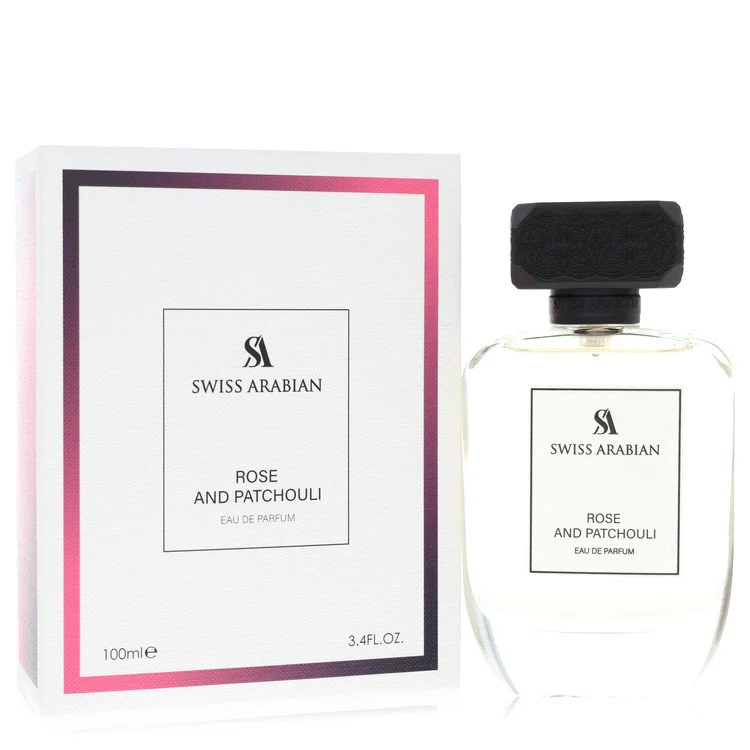 Swiss Arabian Rose And Patchouli by Swiss Arabian Eau De Parfum Spray 3.4 oz for Women